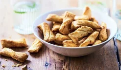 Mini-flûtes feuilletées emmental