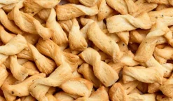 Mini-flûtes feuilletées sel et poivre