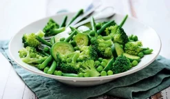 Mélange brocolis, HV, courgettes, garden peas