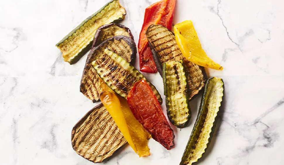 Mélange de légumes grillés sans résidu de pesticides, Italie