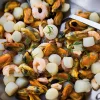 Mélange de moules, crevettes nordiques, Saint-Jacques MSC*