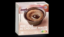 Moelleux au chocolat minute