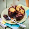 Moelleux banane, chocolat, pécan