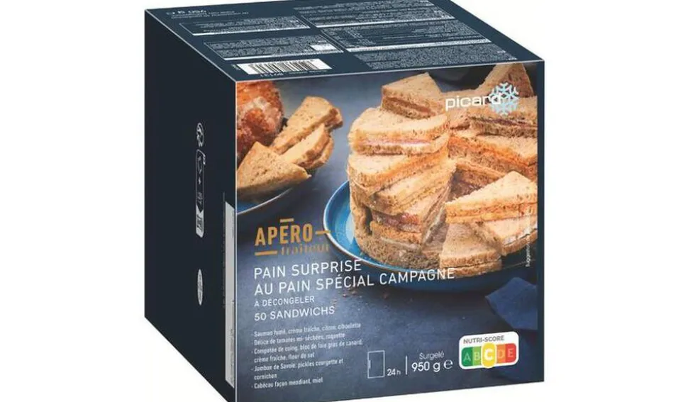 Pain surprise au pain spécial campagne