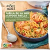 Paëlla de la mer colin d'Alaska, crevettes