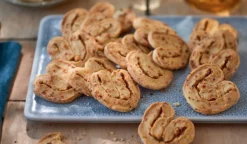 Palmiers apéritifs fromage-oignon