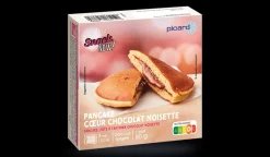 Pancake coeur chocolat noisette