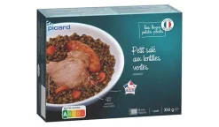 Petit salé aux lentilles vertes