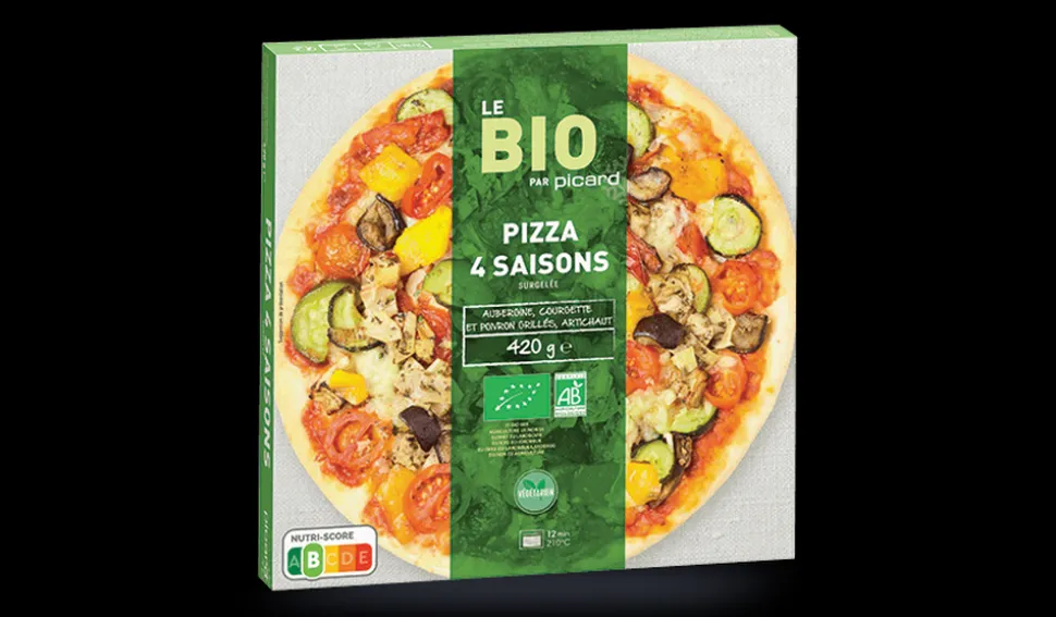Pizza 4 saisons bio