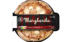 Pizza margherita Italia tomate, mozzarella