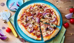 Pizza thon, tomate, olive