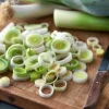 Poireaux émincés bio, France ou Belgique