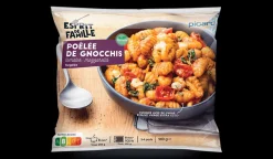 Poêlée de gnocchis, tomates, mozzarella