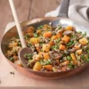 Poêlée de légumes et riz
