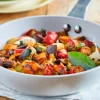 Poêlée de légumes grillés courgette, aubergine