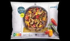 Poêlée de légumes grillés courgette, aubergine