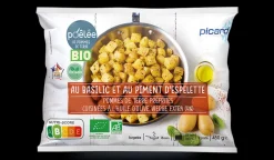 Poêlée de pommes de terre bio au basilic et au piment d’Espelette, France