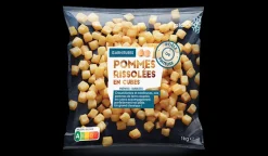 Pommes rissolées en cubes