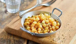 Pommes rissolées en cubes