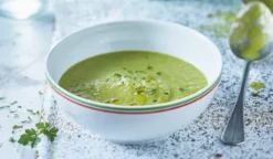 Potage de légumes verts