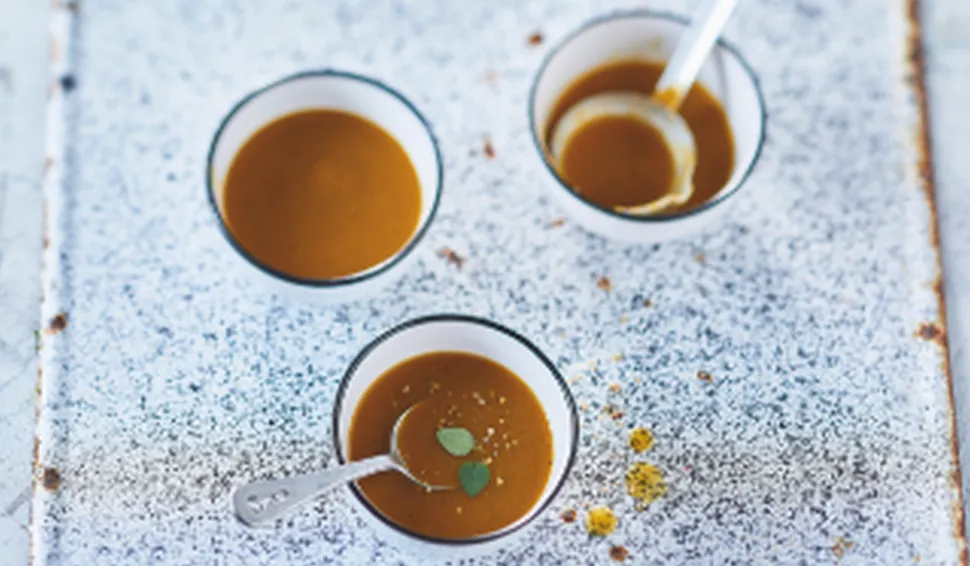 Potage mélange de légumes, portionnable