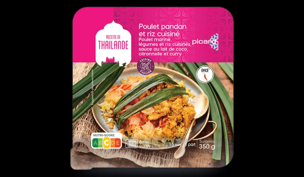Poulet pandan et riz cuisiné Cuisine Evasion