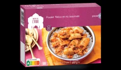 Poulet Tikka et riz basmati