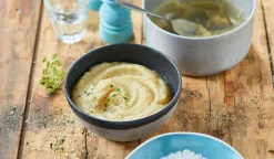 Purée de céleri rave sans résidu de pesticides
