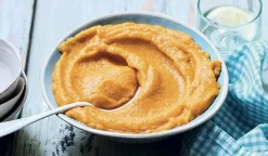 Purée de courge butternut, patate douce
