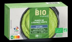 Purée de légumes verts bio