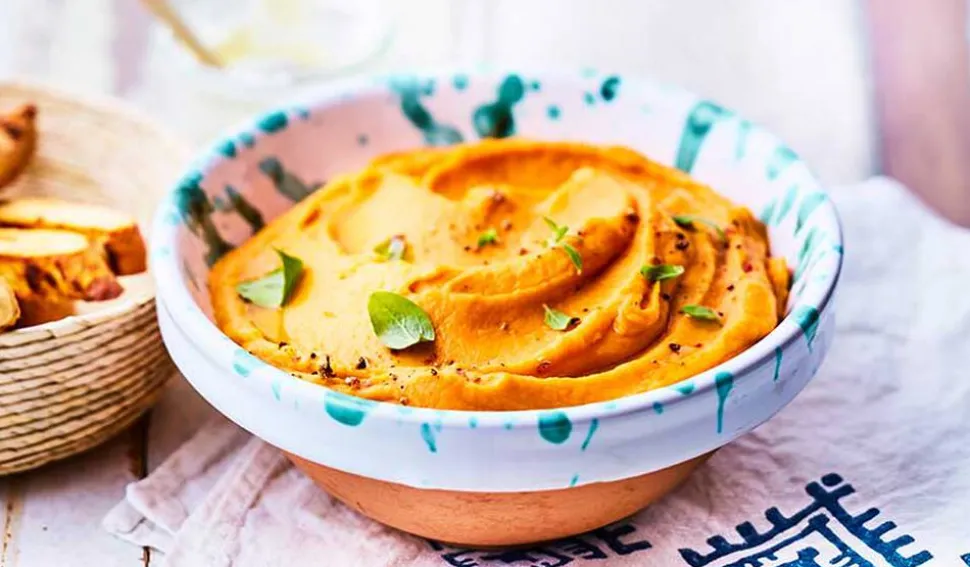 Purée de patate douce