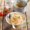 Purée de pomme de terre à la tomate et à la mozzarella