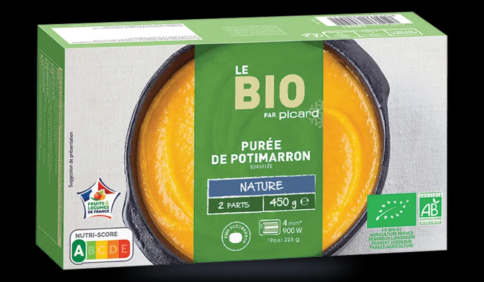 Purée de potimarron bio