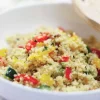 Quinoa et céréales cuisinés aux petits légumes
