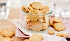 Sablés apéritifs Parmigiano Reggiano pavot