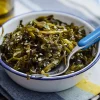 Salade d'algues, wakamé cultivé en Bretagne