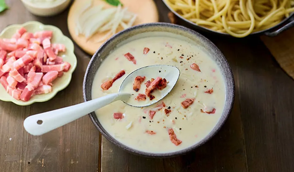 Sauce carbonara