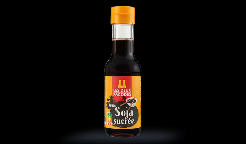 Sauce soja sucrée, Les deux Pagodes