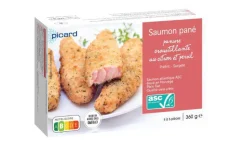 Saumon pané ASC, 4 à 6 portions de filets