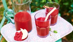 Smoothie fruits rouges