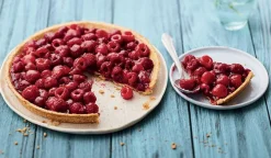 Tarte aux framboises