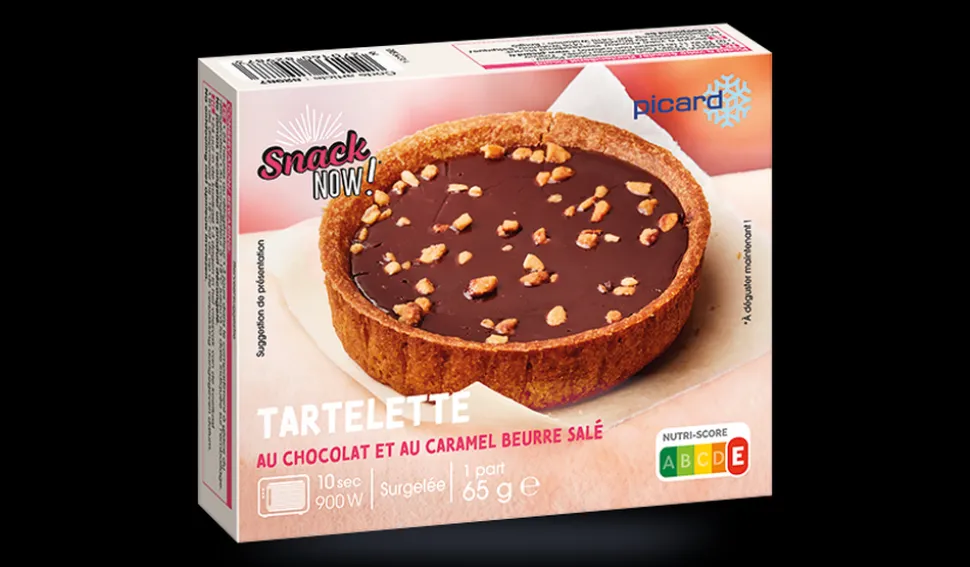 Tartelette au chocolat et au caramel beurre salé