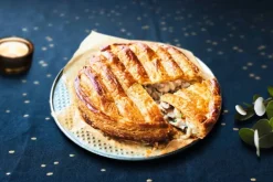Tourte noix de Saint-Jacques et colin d'Alaska