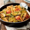 Trio de fusilli de légumineuses au pesto rosso