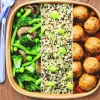 Trio de légumes champignons grillés persillés