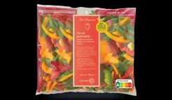 Trio de poivrons sans résidu de pesticides