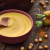Velouté carotte jaune pois chiche