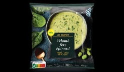 Velouté fèves épinard cuisiné l'huile olive (5,3%)
