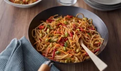 Wok de légumes nouilles à l'asiatique bio 3 parts